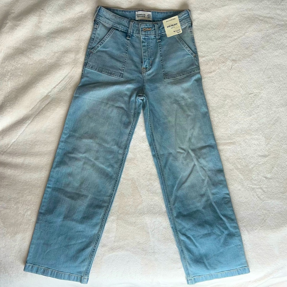 Abercrombie Wide Leg Jeans